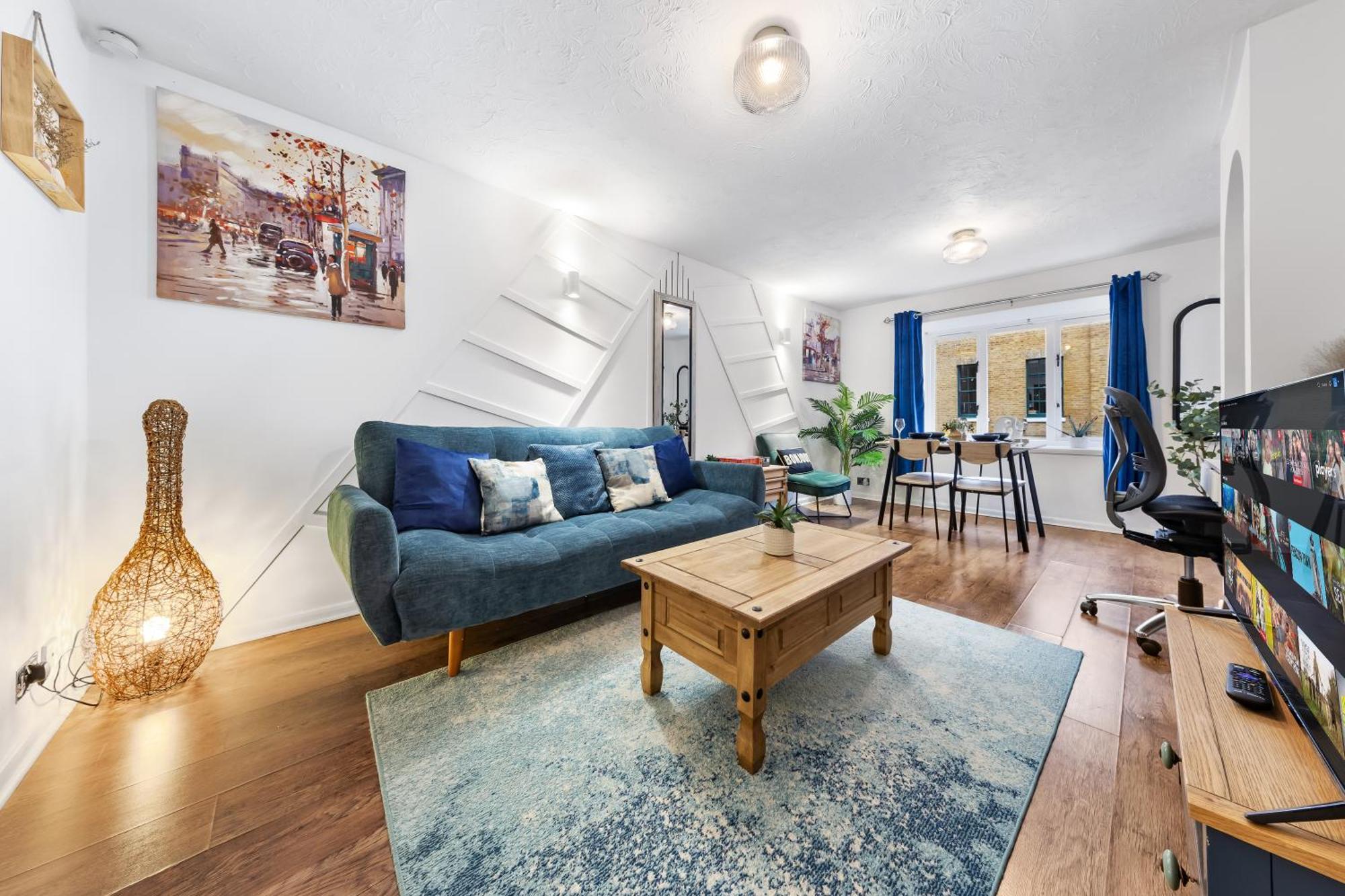 Quirky Canary 2Bed, Free Parking, Smart Tv & Games London Exterior photo
